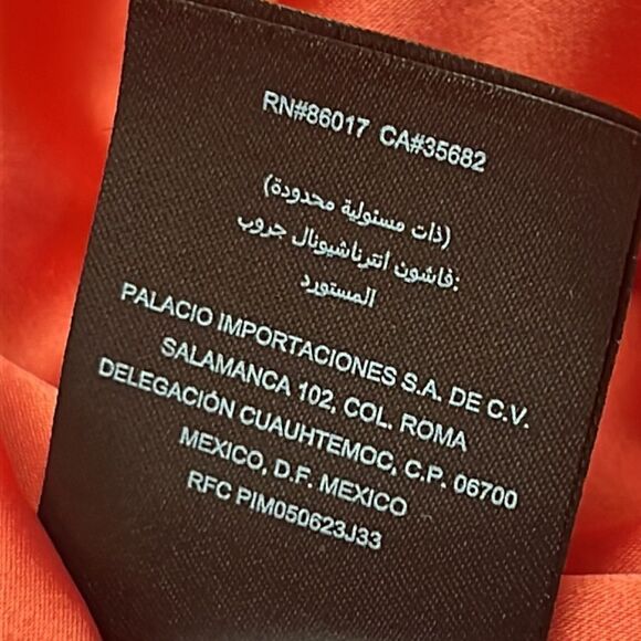 bebe Coral Sleeveless Scalloped Detail Flare Dress w/ High Neck & Pleats- Size 4 - Picture 15 of 16